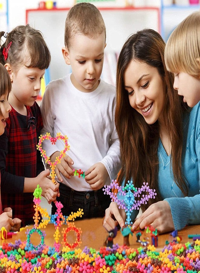 BlackZone� Star Links Interlocking Blocks Educational, Construction Blocks for Kids, Colorful Star Building Blocks Toys for Kids Boys Girls Multicolor for Age 5+ Years (Star Link 200 Pcs) - Image 4